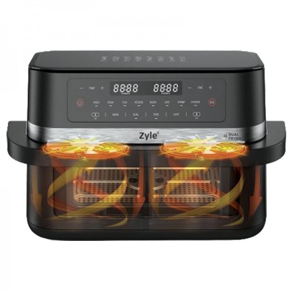Karšto oro gruzdintuvė Zyle ZY100DAF, 11 l, 2950 W